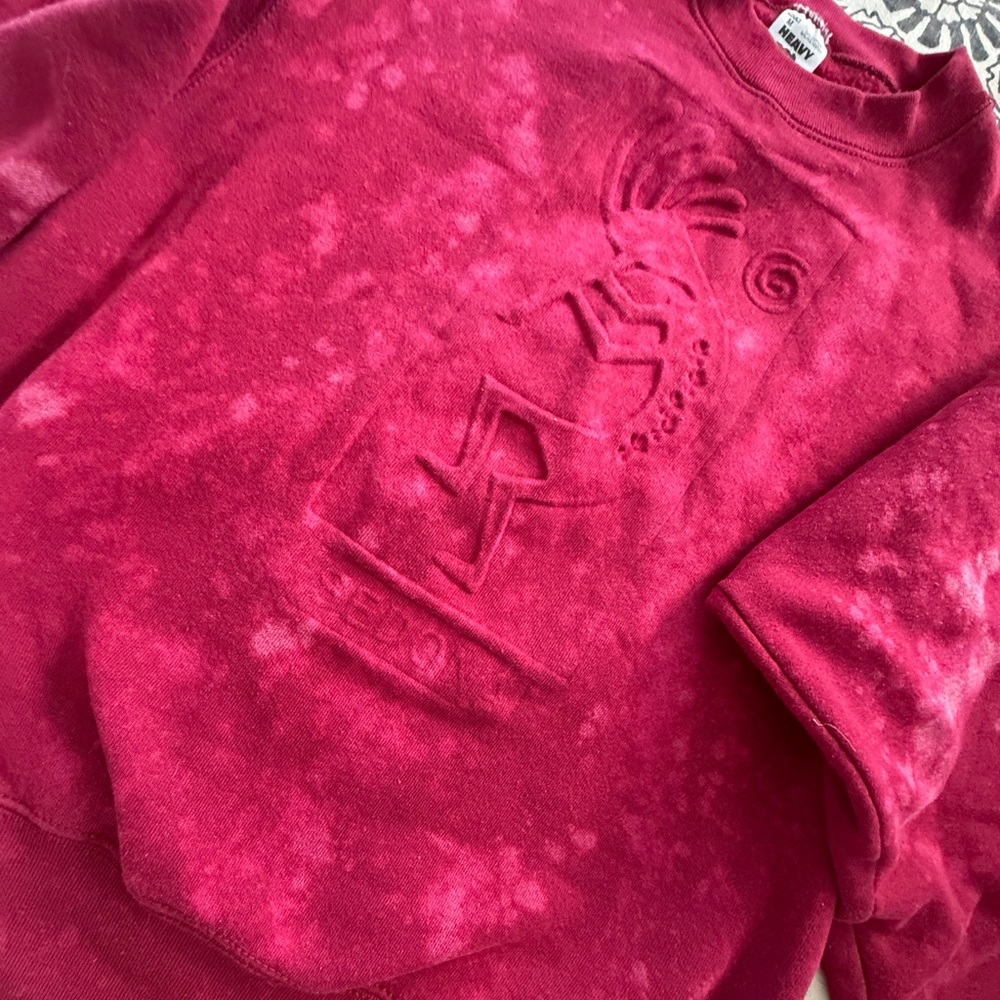 Embossed medicine man VTG heavy Red  Sweatshirt